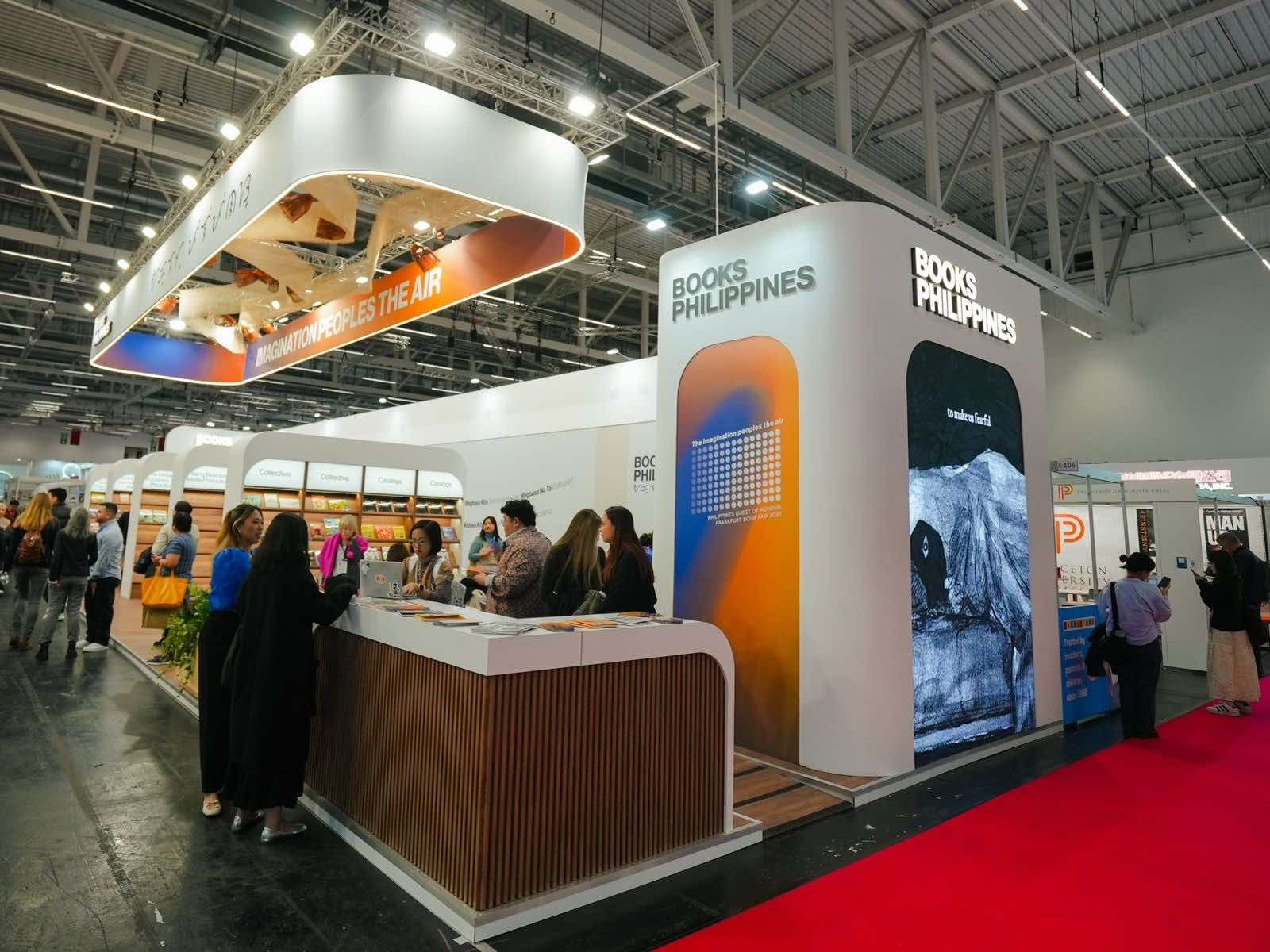 The Philippine section at the Frankfurt Book Fair (Photo: Office of Senator Loren Legarda)