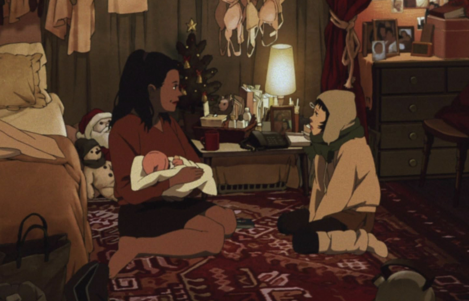 Aquarius – Tokyo Godfathers: A moving, unconventional tale of found family and compassion set against Tokyo’s winter streets (Photo: IMDb)