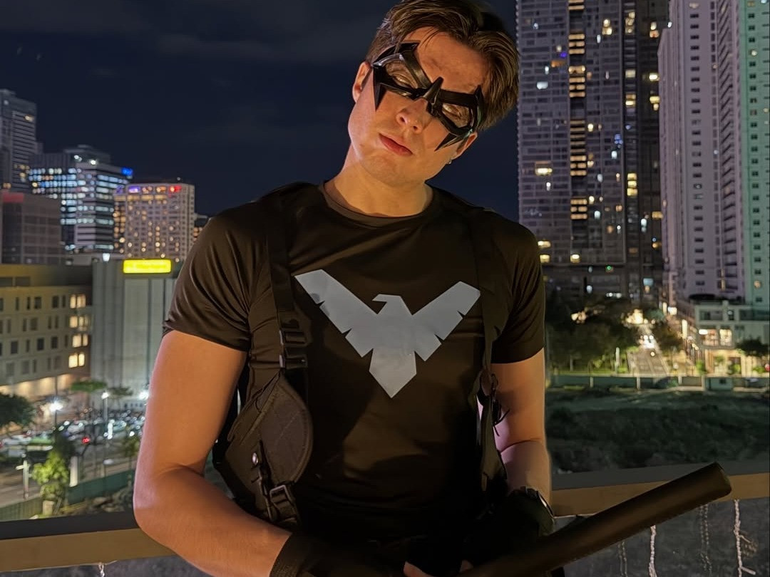 LA Aguinaldo as Nightwing (Photo: Instagram/@la)