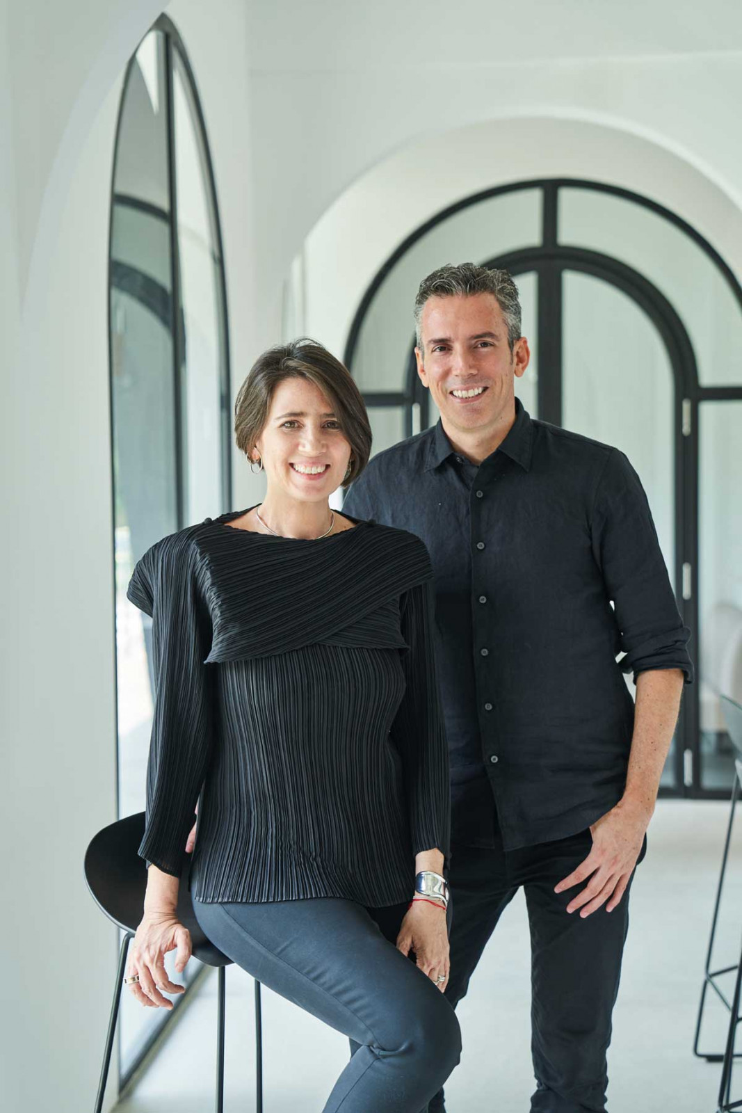 Armo co-founders Maria Arango (left) and Diego Molina (right)