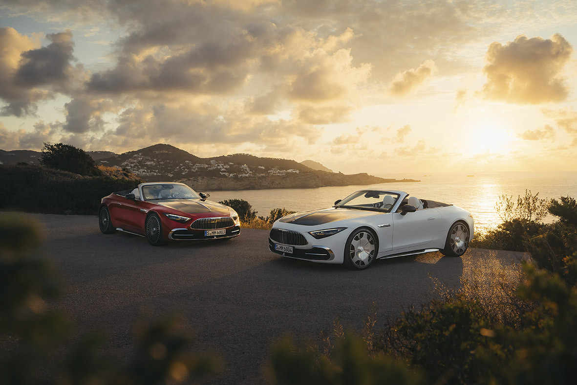 the Mercedes-Maybach SL 680 Monogram Series debuts in Singapore