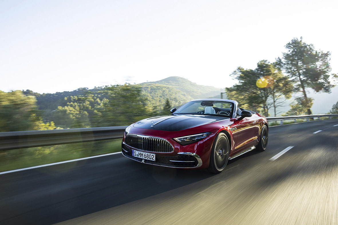the Mercedes-Maybach SL 680 Monogram Series debuts in Singapore