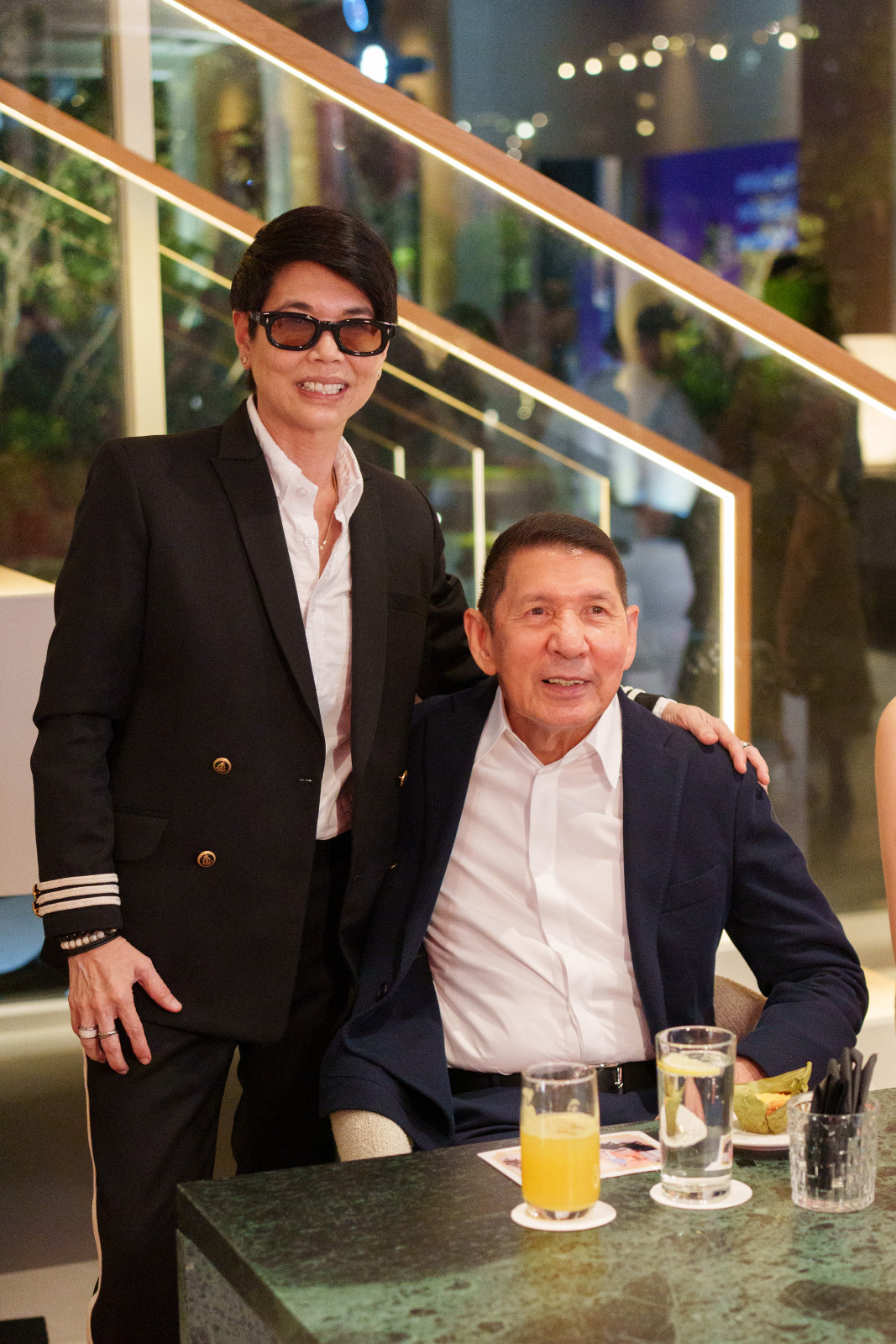 Tessa Alindogan and Ramon Antonio