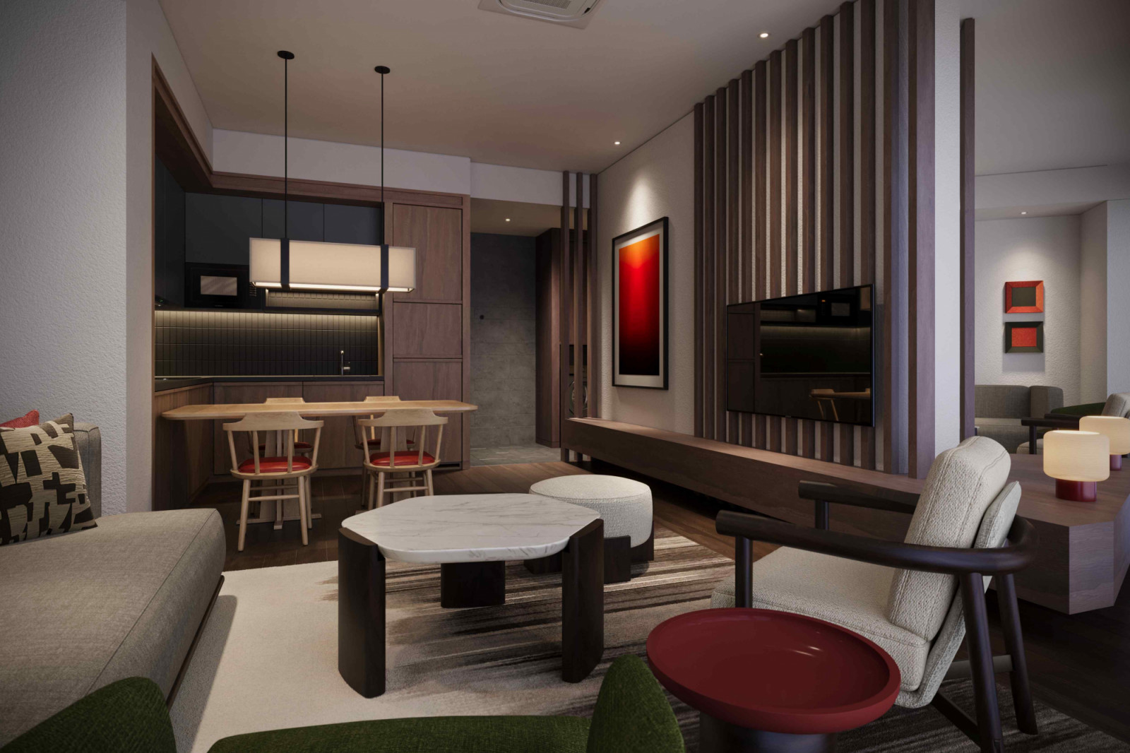 Under the stewardship of H2 Life, every residence includes professional rental management, concierge services, housekeeping, and maintenance handled with quiet precision