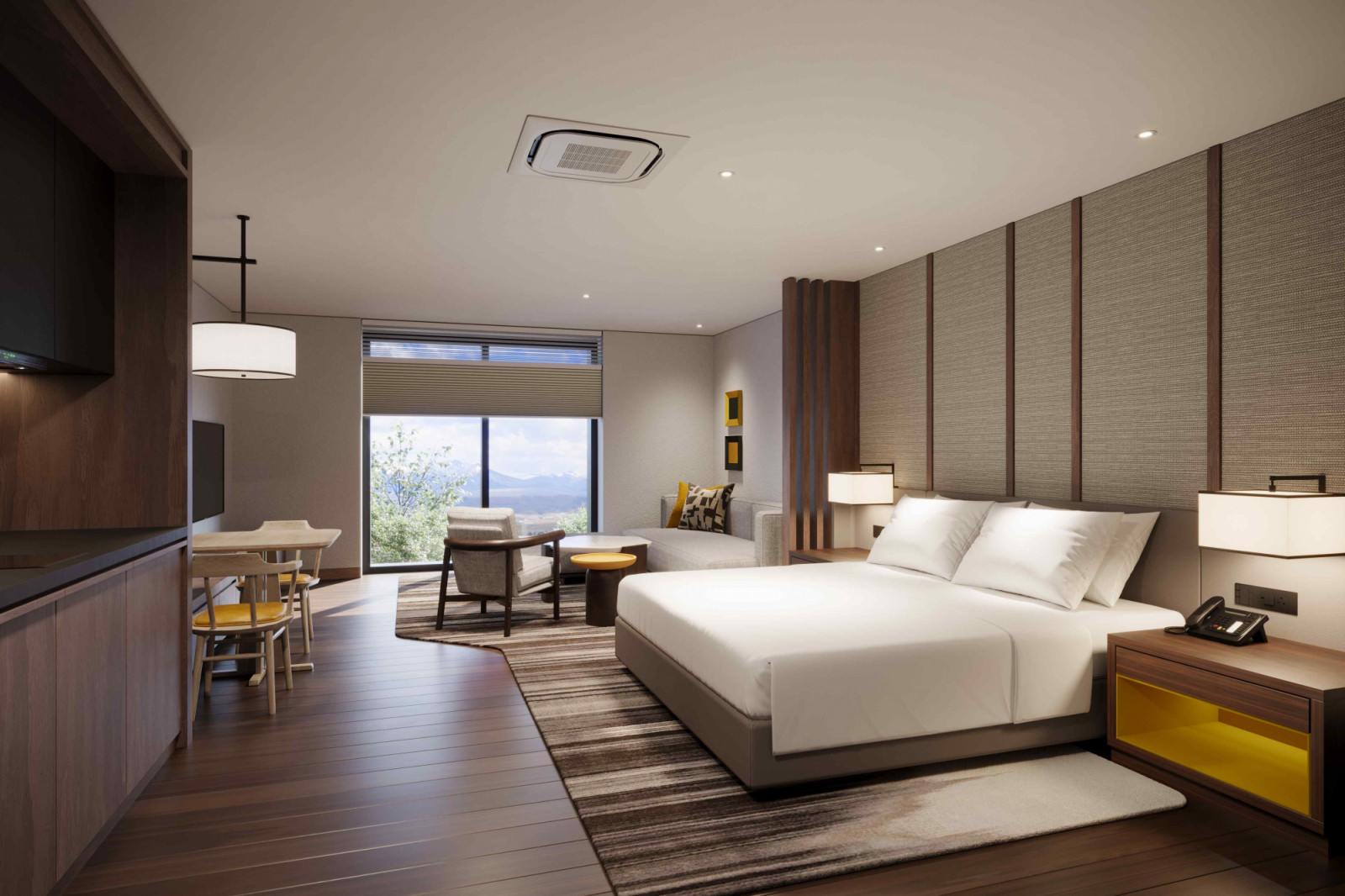 With only 20 fully furnished residences, ranging from intimate studios to sweeping penthouses