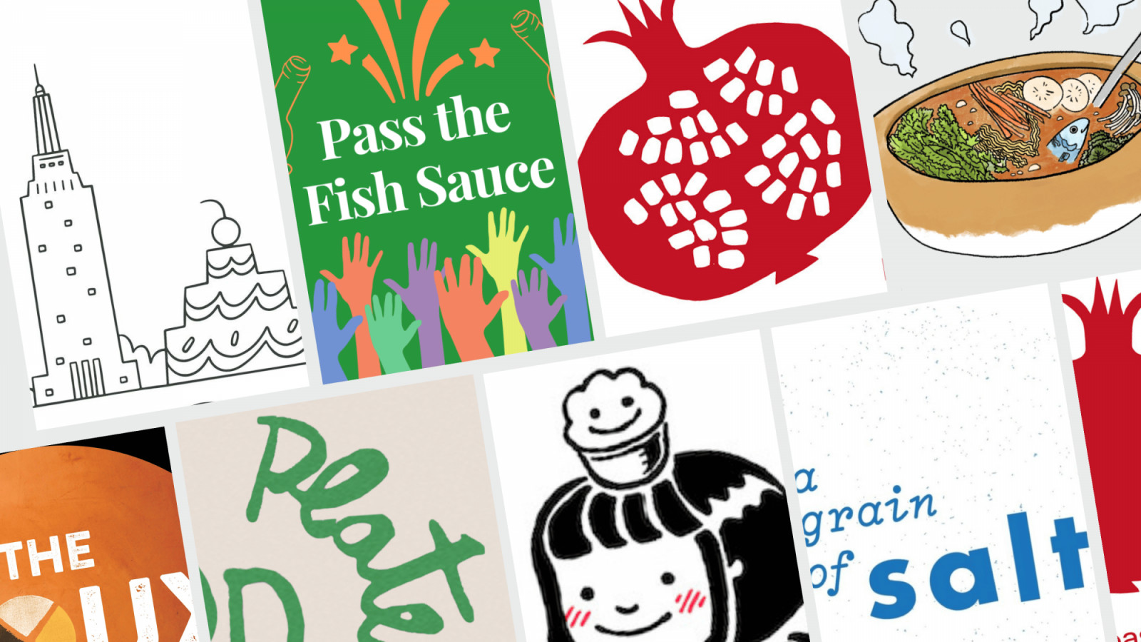 These 10 writers and creators prove why Substack has become essential for anyone who takes food seriously (Photo: Sweet City, Pass the Fish Sauce, Ottolenghi, Gentle Foods, The Sioux Chef, The Late Plate, Cafe Maddy Club, A Grain of Salt / Substack)