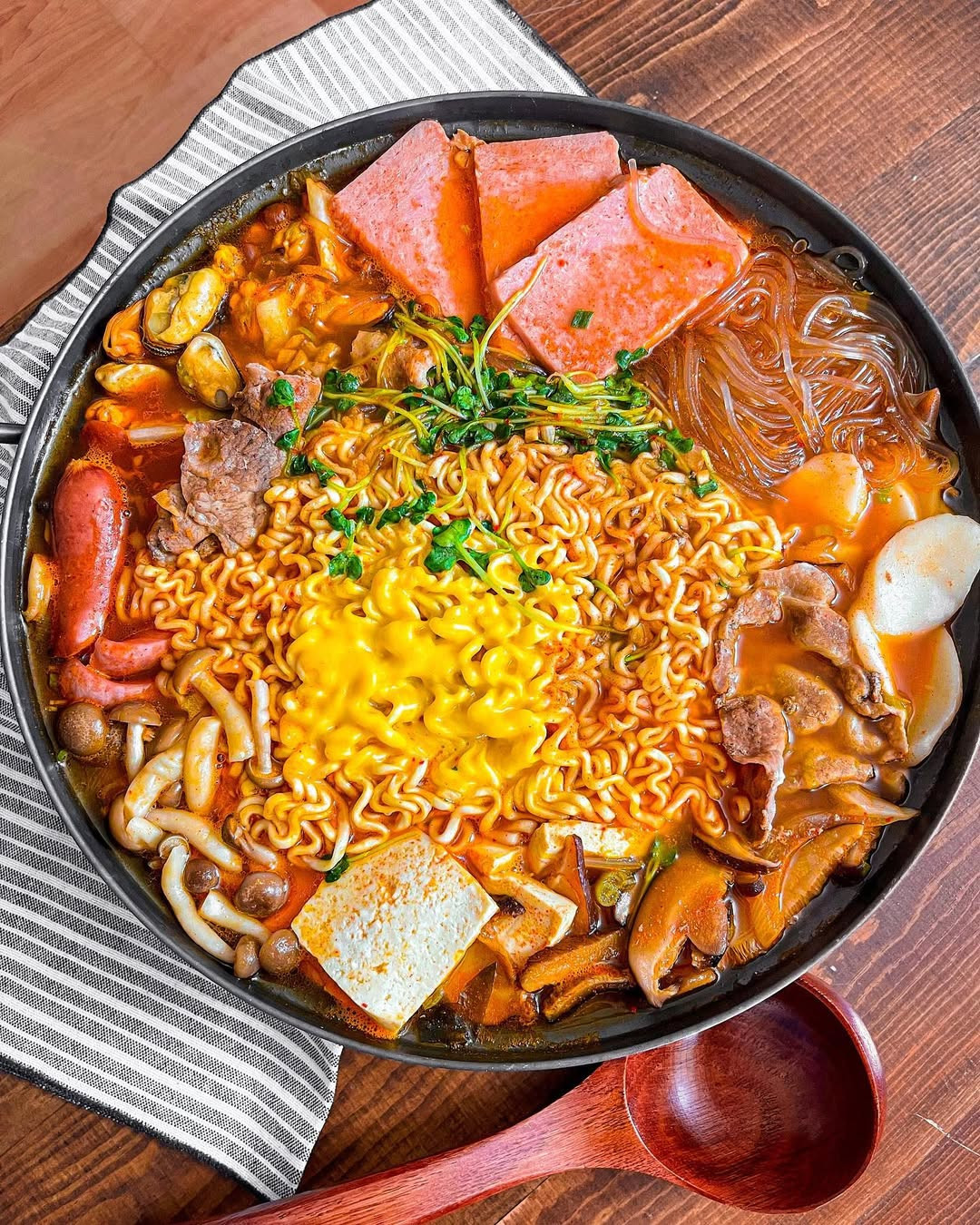 Army Noodles with Spam