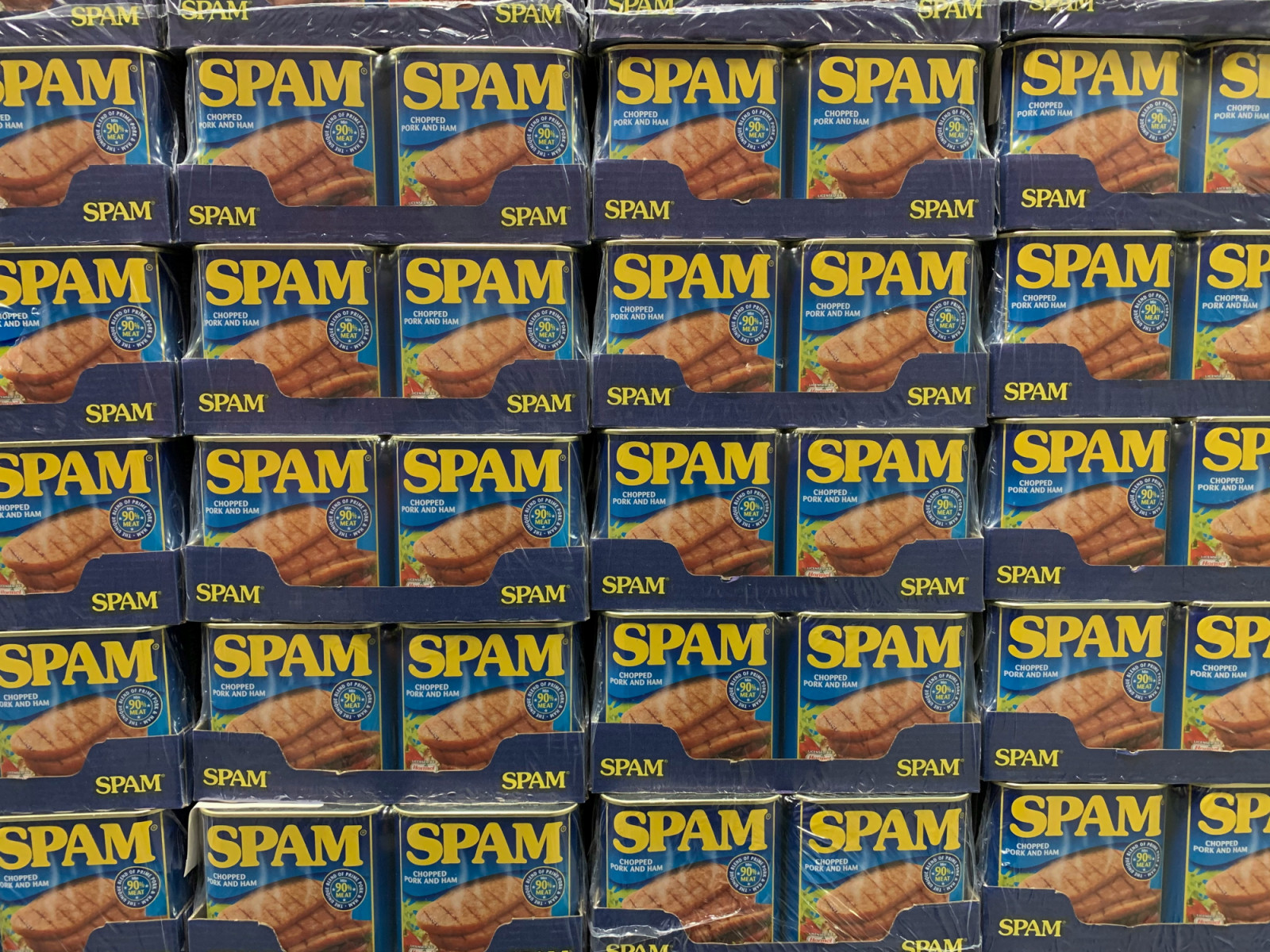 Tins of Spam