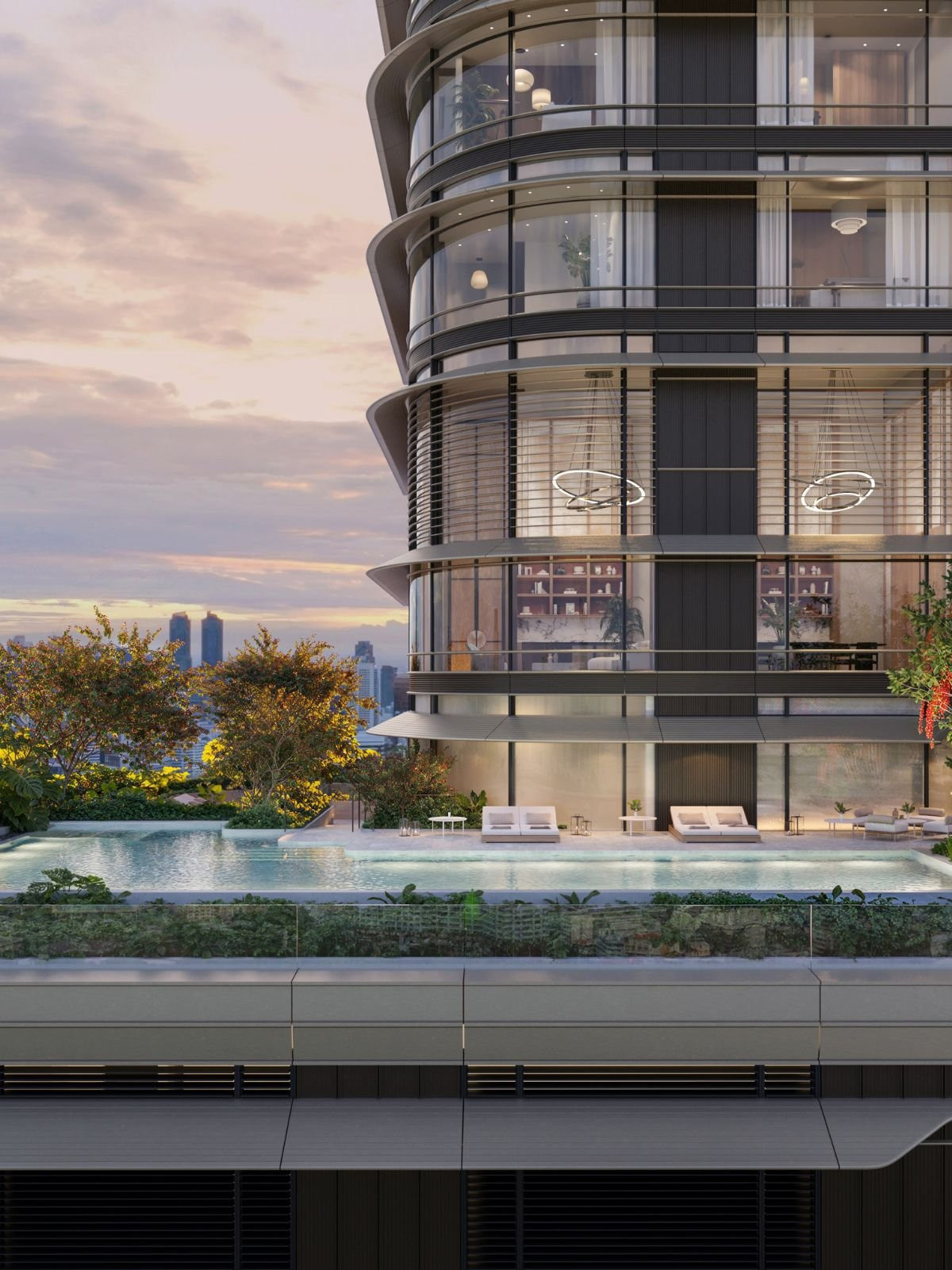 Upper House Residences Bangkok, the 52-storey tower with 156 units, delivers a fully immersive brand experience (Photo: Upper House)