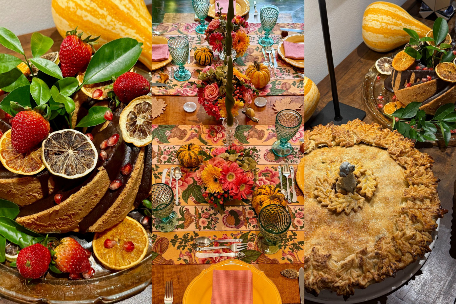Joel “Marketman” Binamira’s Thanksgiving table and feast