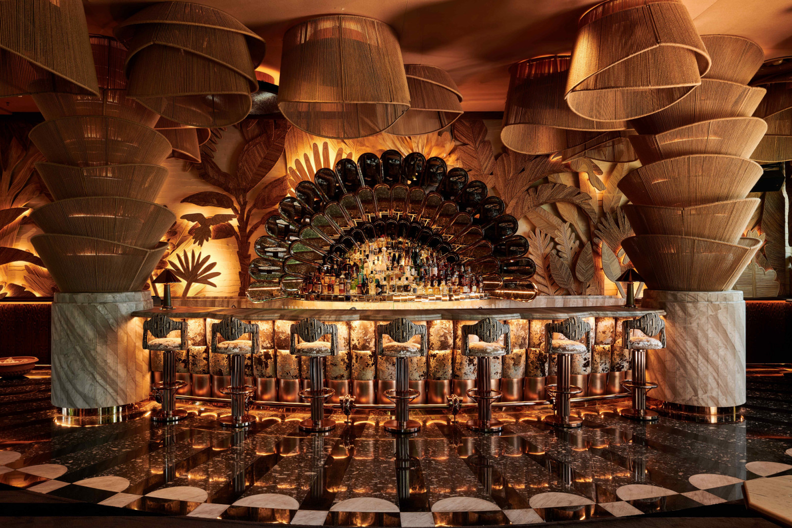 Designed by Verhaal, LITT refines nocturnal opulence through the studio’s signature balance of craft and theatre