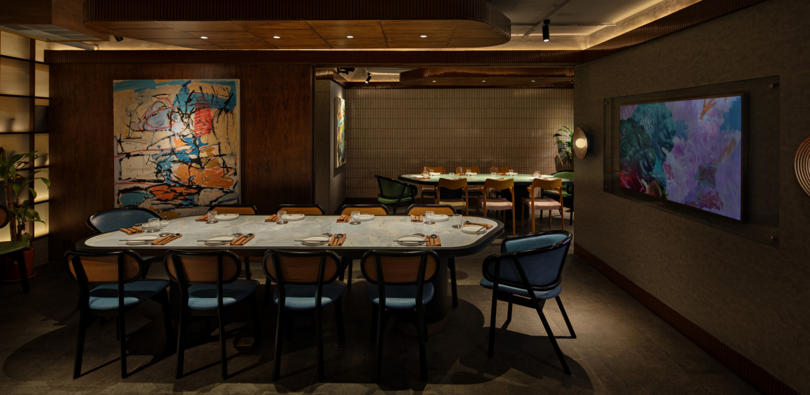 A blend of Latin and Asian flavours meet in a bold, communal dining experience