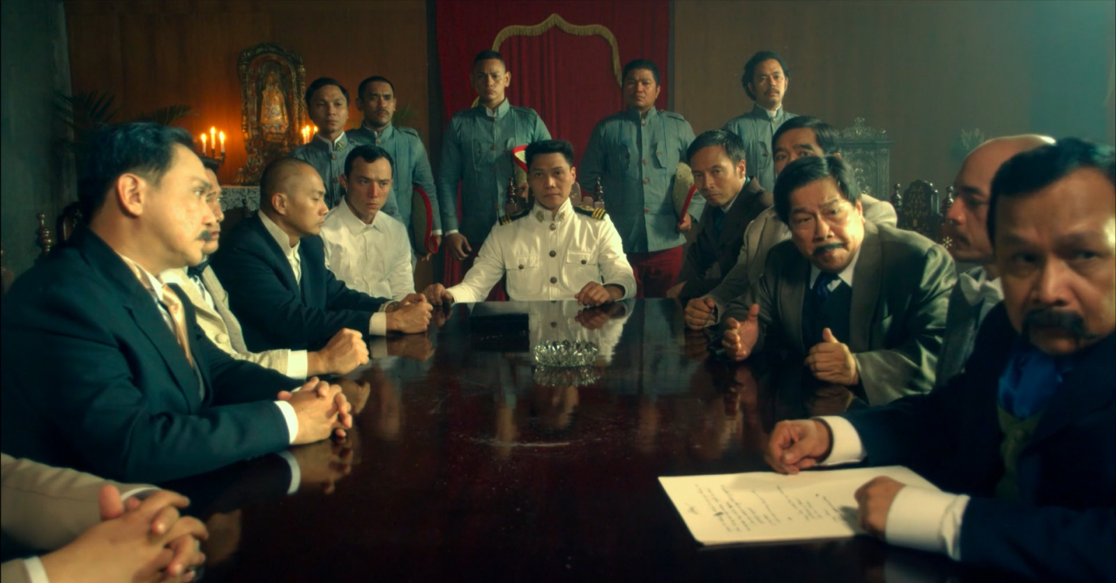 Mon Confiado as Emilio Aguinaldo in Heneral Luna (Photo: Courtesy of TBA Studios)