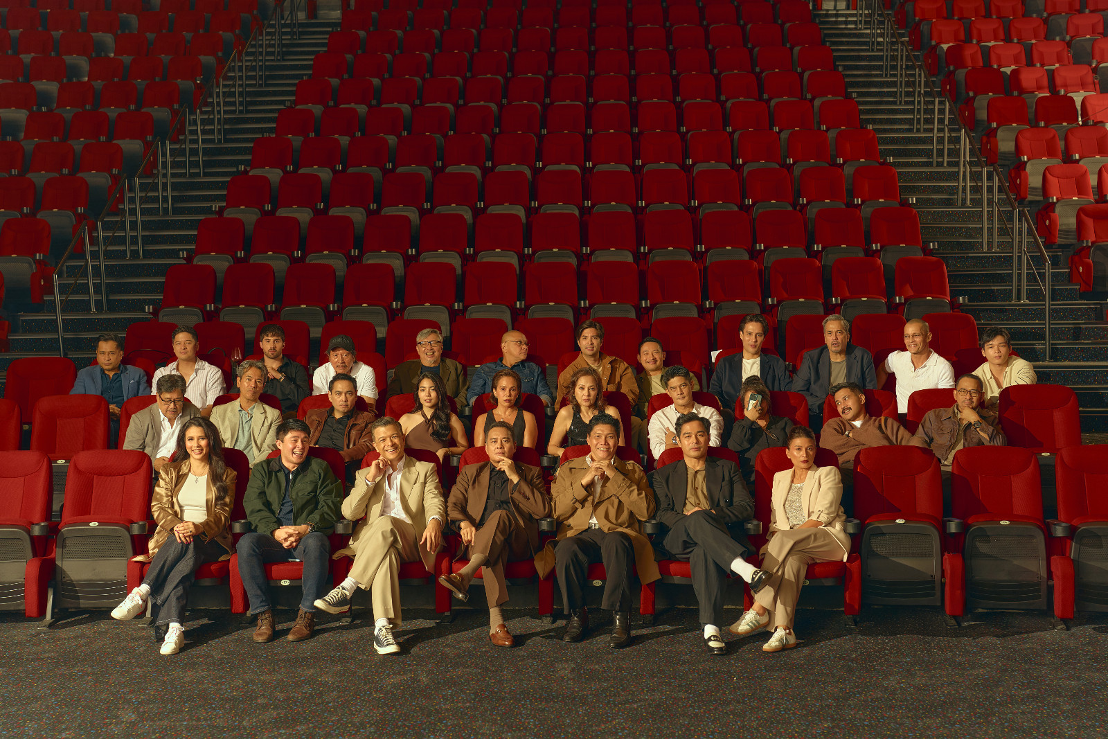 The cast of the Bayaniverse trilogy reunite for a special shoot celebrating a decade of storytelling that redefined how Filipinos see their heroes (Photo: Artu Nepomuceno)