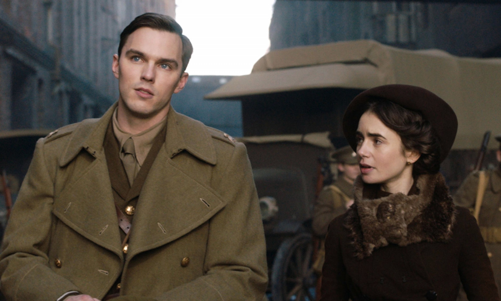 As one of the most enduring love stories in literary history, the romance between JRR Tolkien and Edith Bratt was immortalised in the 2019 film ‘Tolkien’ (Photo: IMDB)