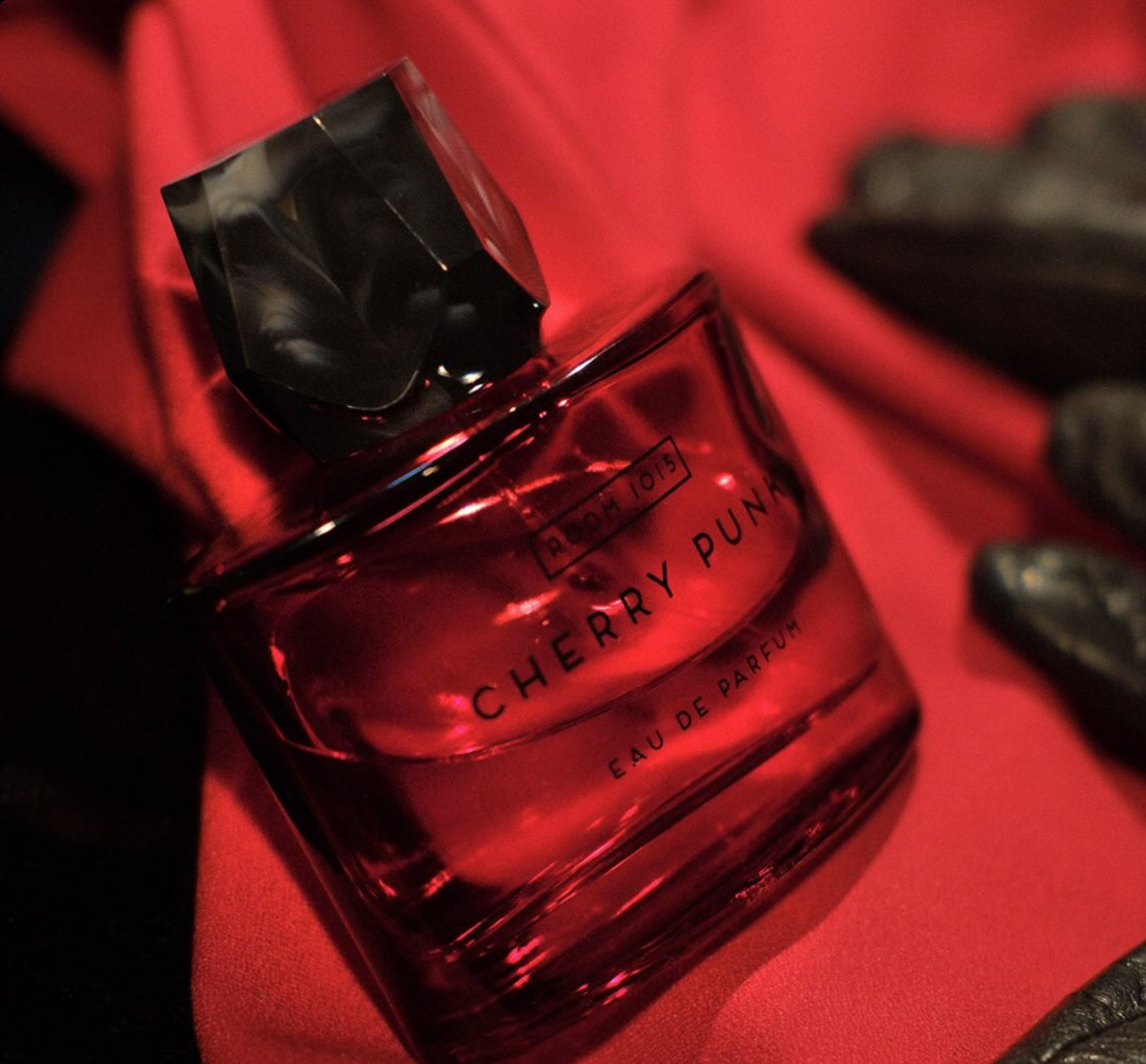 Leather perfumes, like Cherry Punk by Room 1015, range from soft and sophisticated to bold and rebellious. (Photo: @room1015fragrances / Instagram)