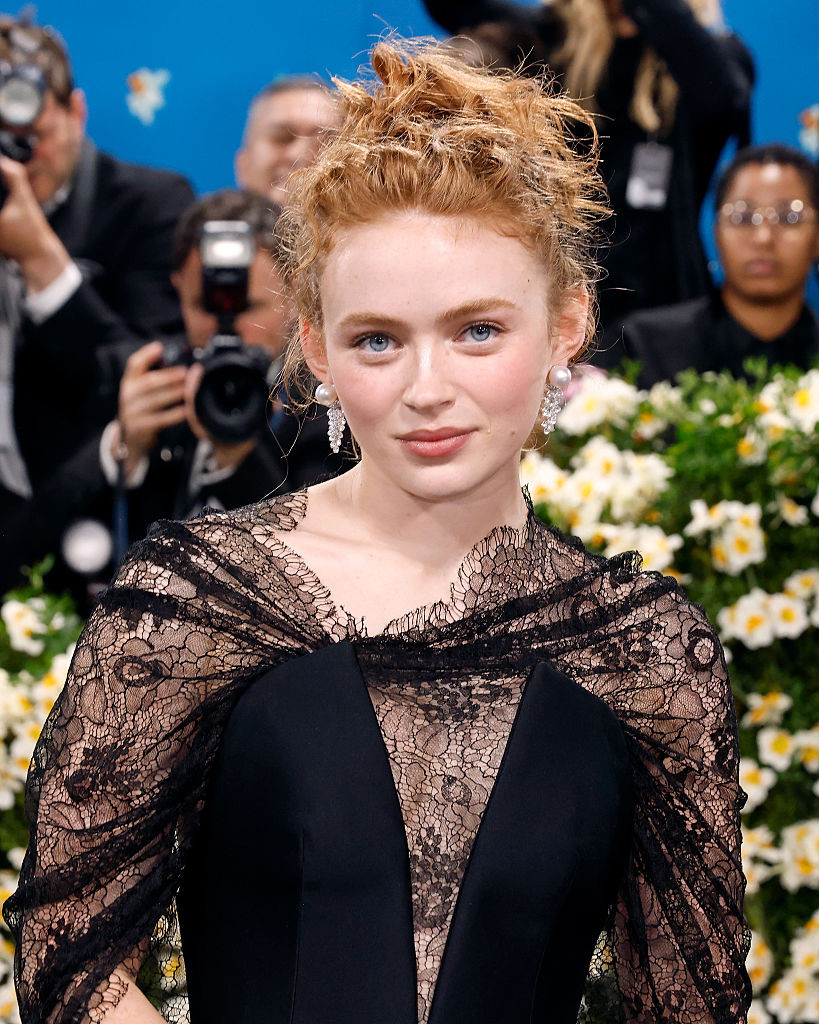 NEW YORK, NEW YORK - MAY 05: Sadie Sink attends "Superfine: Tailoring Black Style", the 2025 Costume Institute Benefit, at Metropolitan Museum of Art on May 05, 2025 in New York City. (Photo by Taylor Hill/Getty Images)