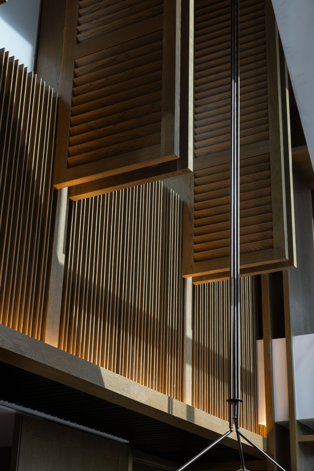 Integrated timber slats