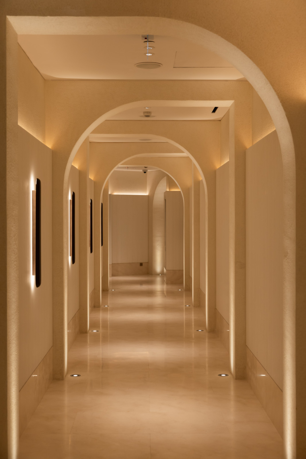 The corridors were inspired by traditional five-foot ways