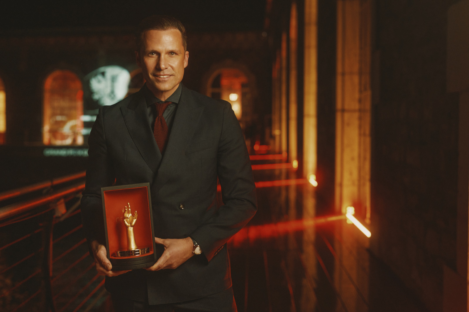 Gregory Kissling with the Aiguille d’Or Grand Prix at GPHG 2025