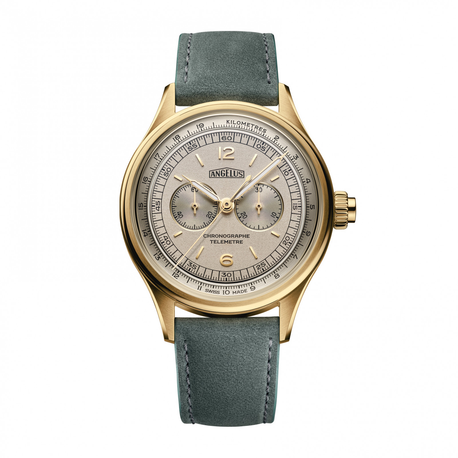 Angelus Chronographe Télémètre Yellow Gold