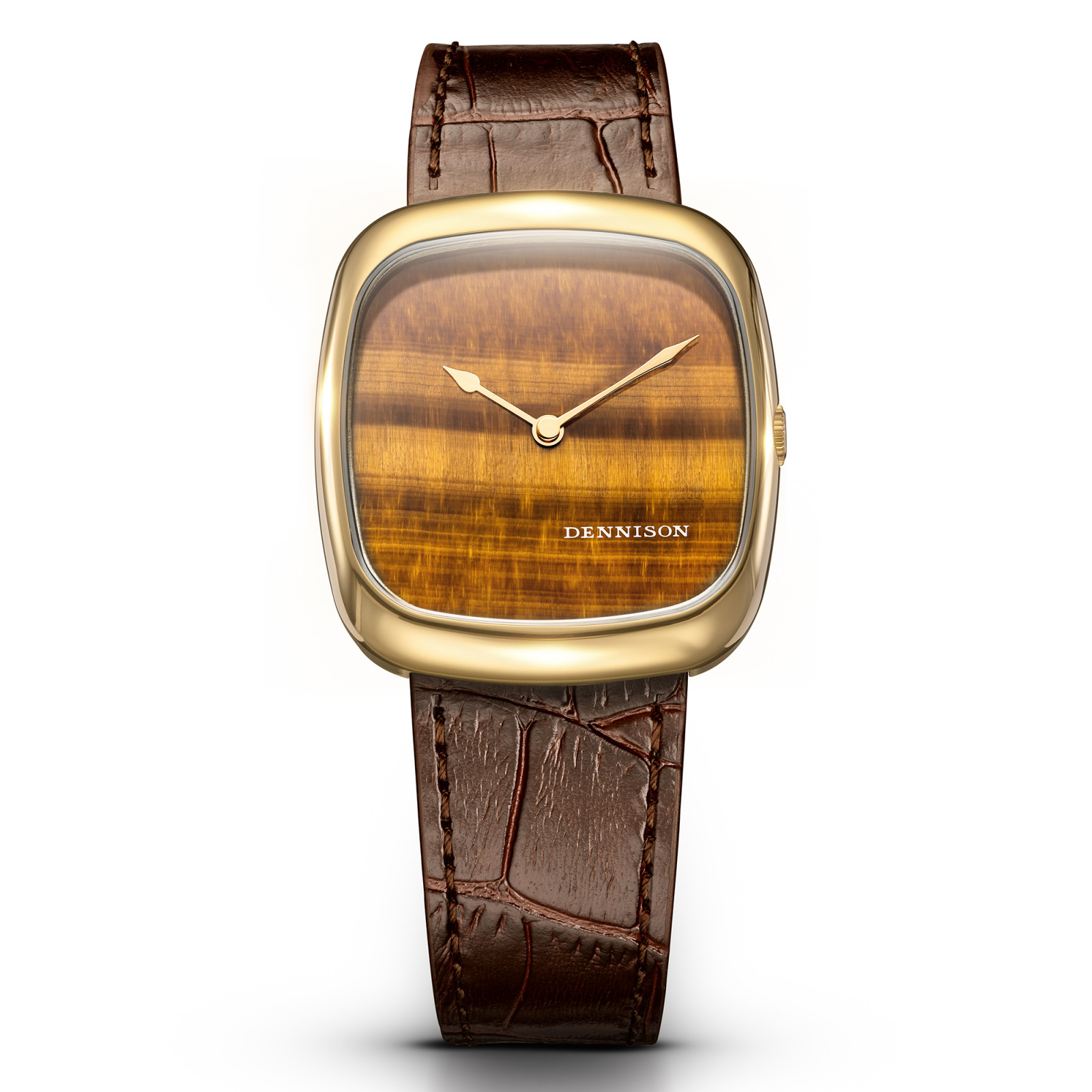 Dennison Tiger Eye in Gold