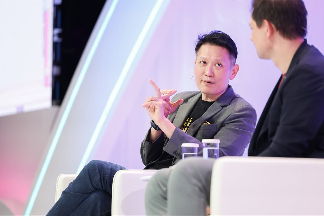 Richard Teng, CEO of cryptocurrency exchange Binance, said 2024 and 2025 have been key years for the institutionalisation of digital assets at a fireside chat (Photo: Hong Kong FinTech Week)