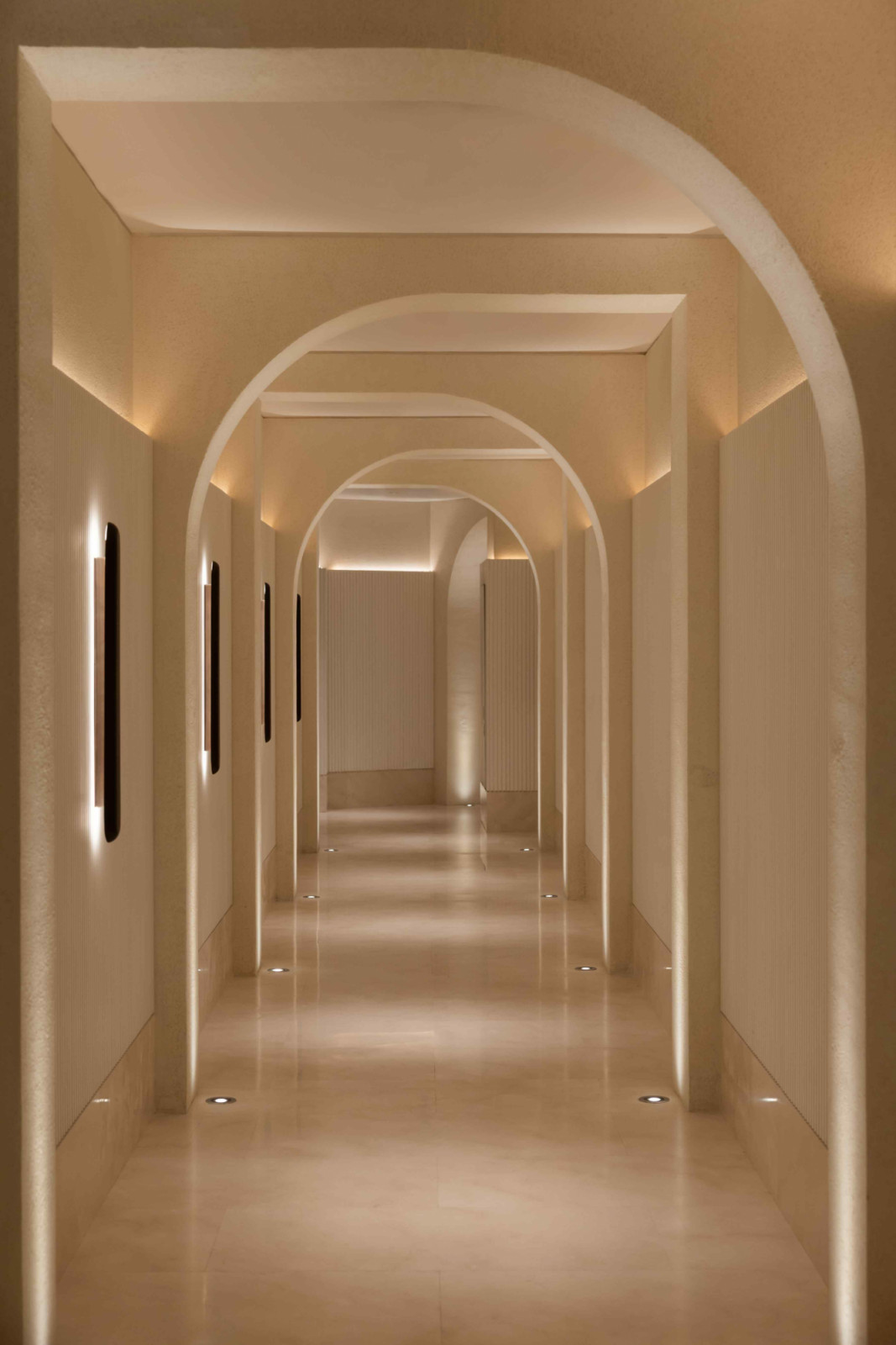 2 The corridors were inspired by traditional five-foot ways