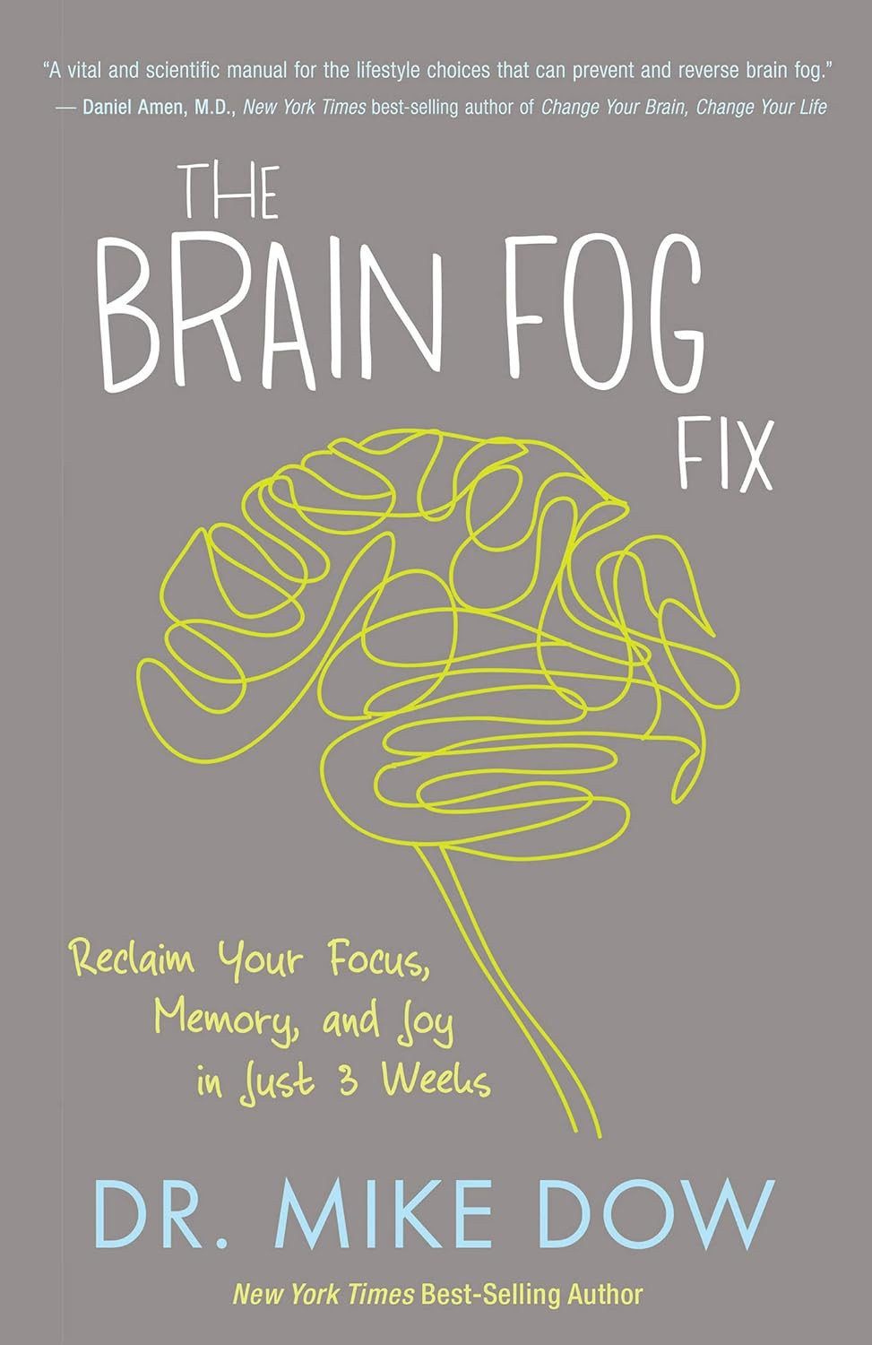 ‘The Brain Fog Fix’ by Dr. Mike Dow (Cover: Hay House LLC)