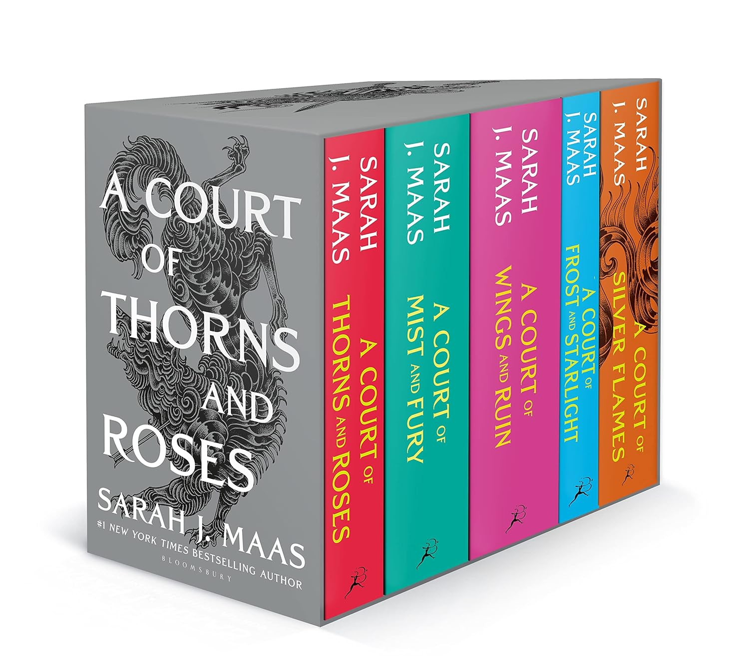 In ‘A Court of Thorns and Roses’, a mortal hunter enters the faerie realm, navigating dangerous courts, dark bargains, and unexpected alliances (Photo: Bloomsbury)
