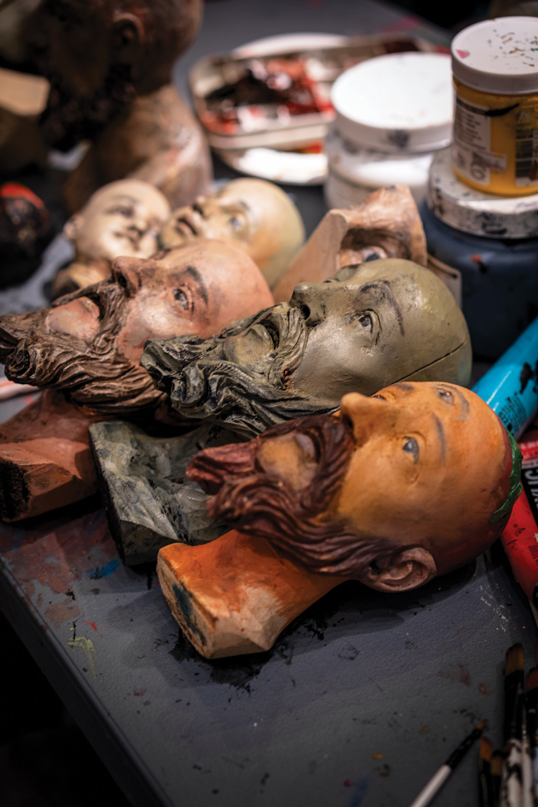 Wood carvings from Paete