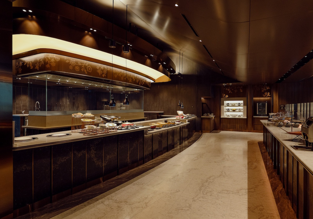 Enhanced selection of F&B at the Silverkris lounge