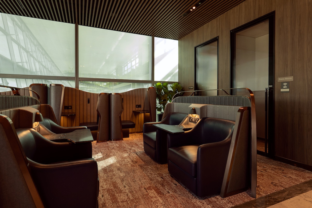 Different seating options