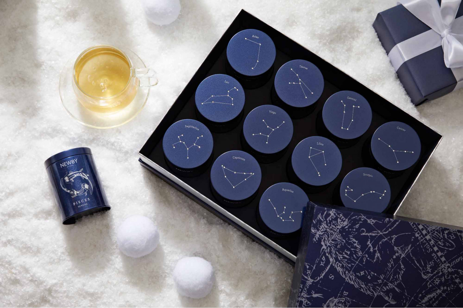 The 12-piece Zodiac Collection gift set (Photo: Newby Teas)