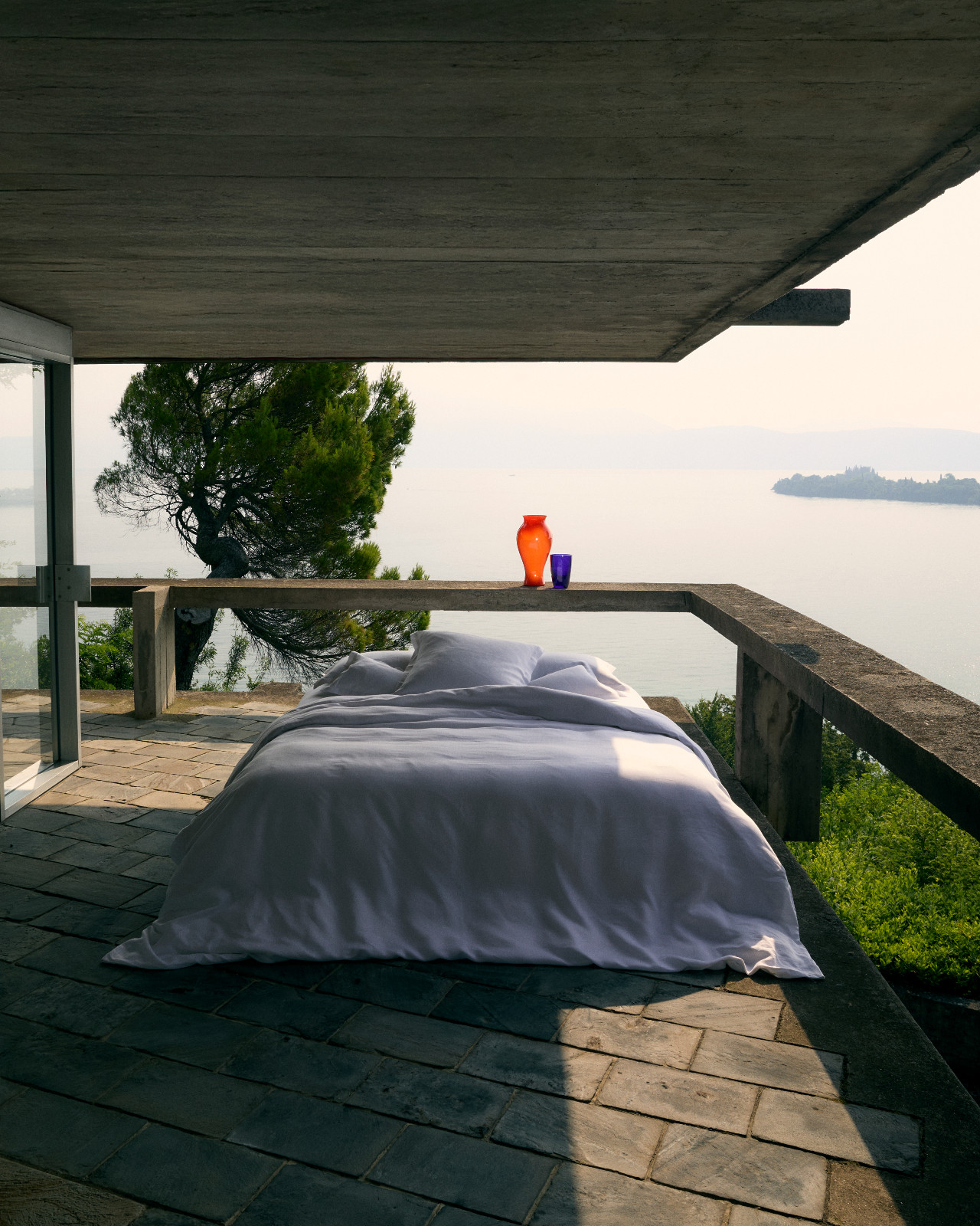 The Divine bedding collection, released as part of Frette's 'Life is a Bed' campaign in the Philippines
