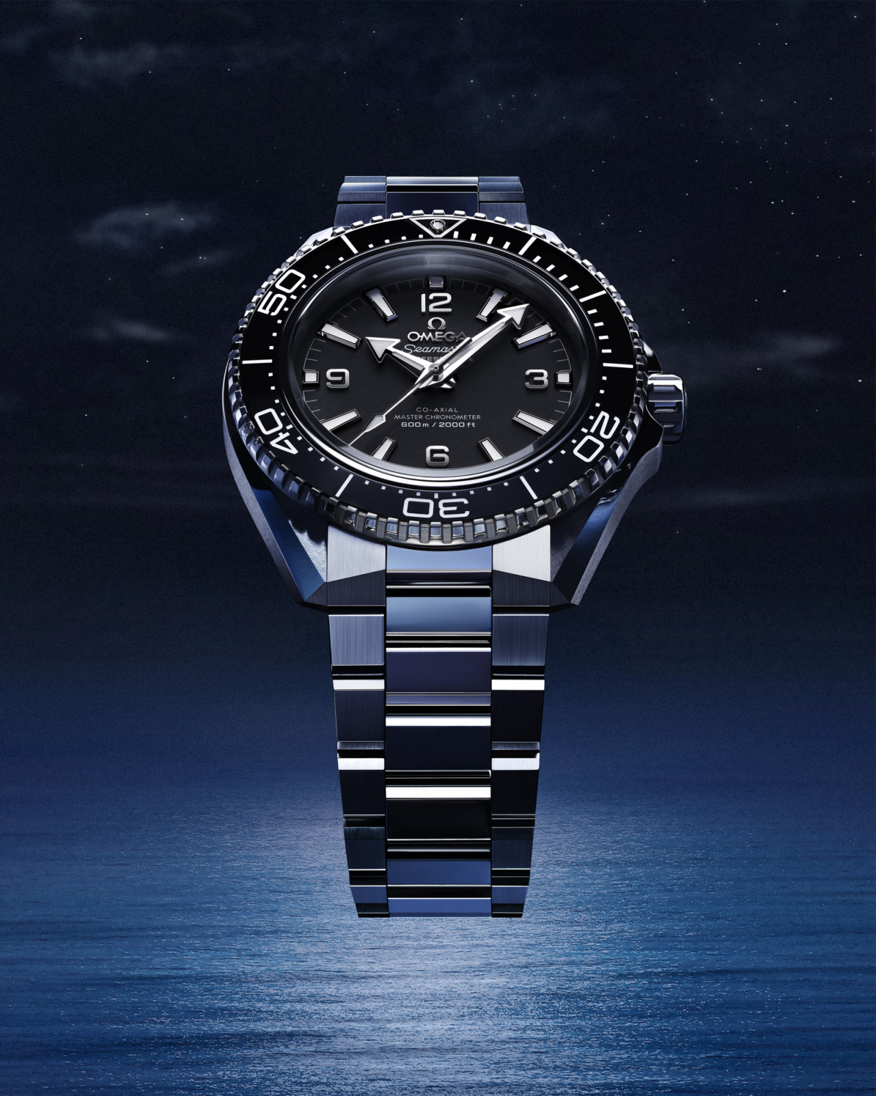 Omega Planet Ocean in black