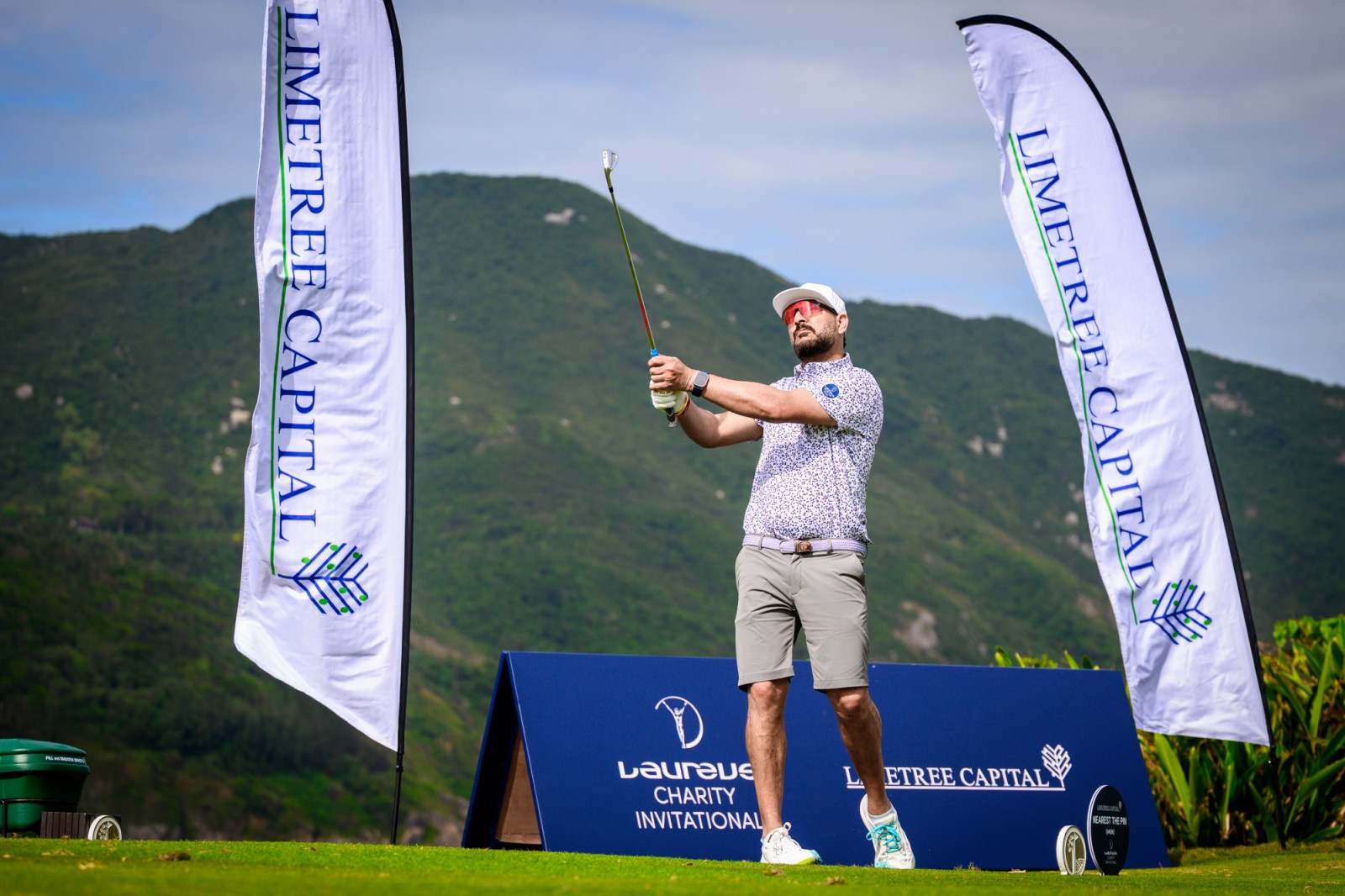 Cricket star Yuvraj Singh a the Laureus Chairty Invitational 2025 at Clearwater Bay Golf & Country Club, Sai Kung, New Territories, Hong Kong, on 6  November 2025, Hong Kong SAR, China.  Photo by : Ike Li / Ike Images