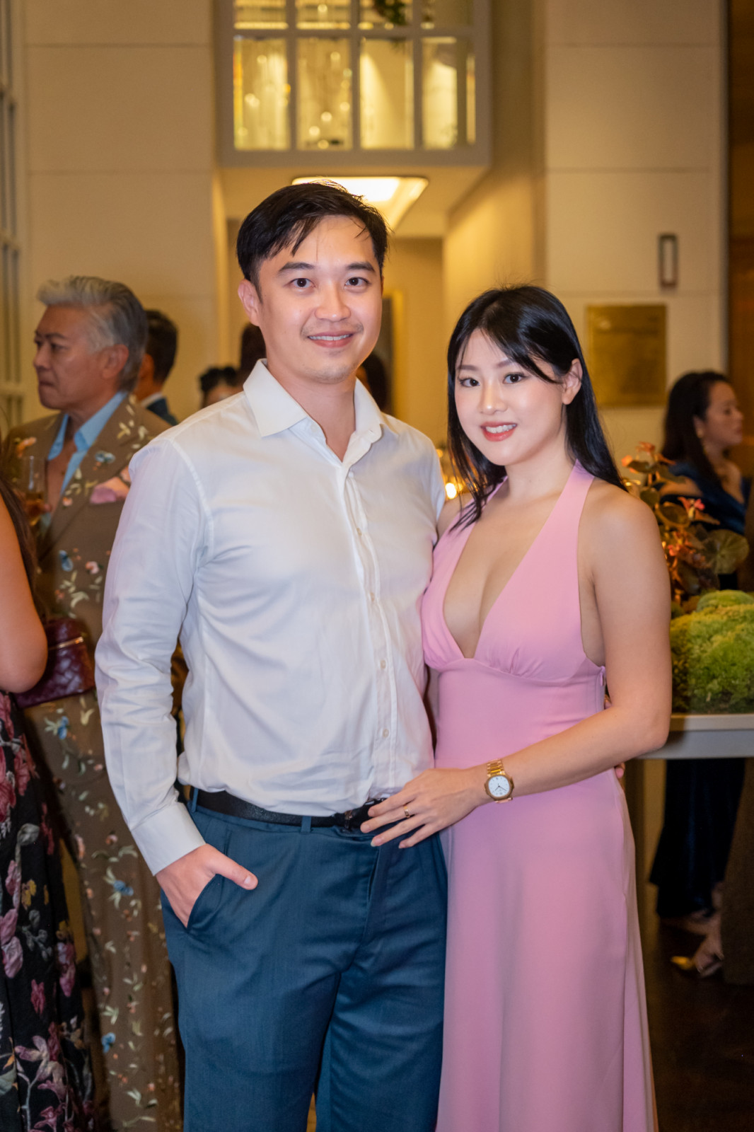 Gavin Low and Pamela Ardana