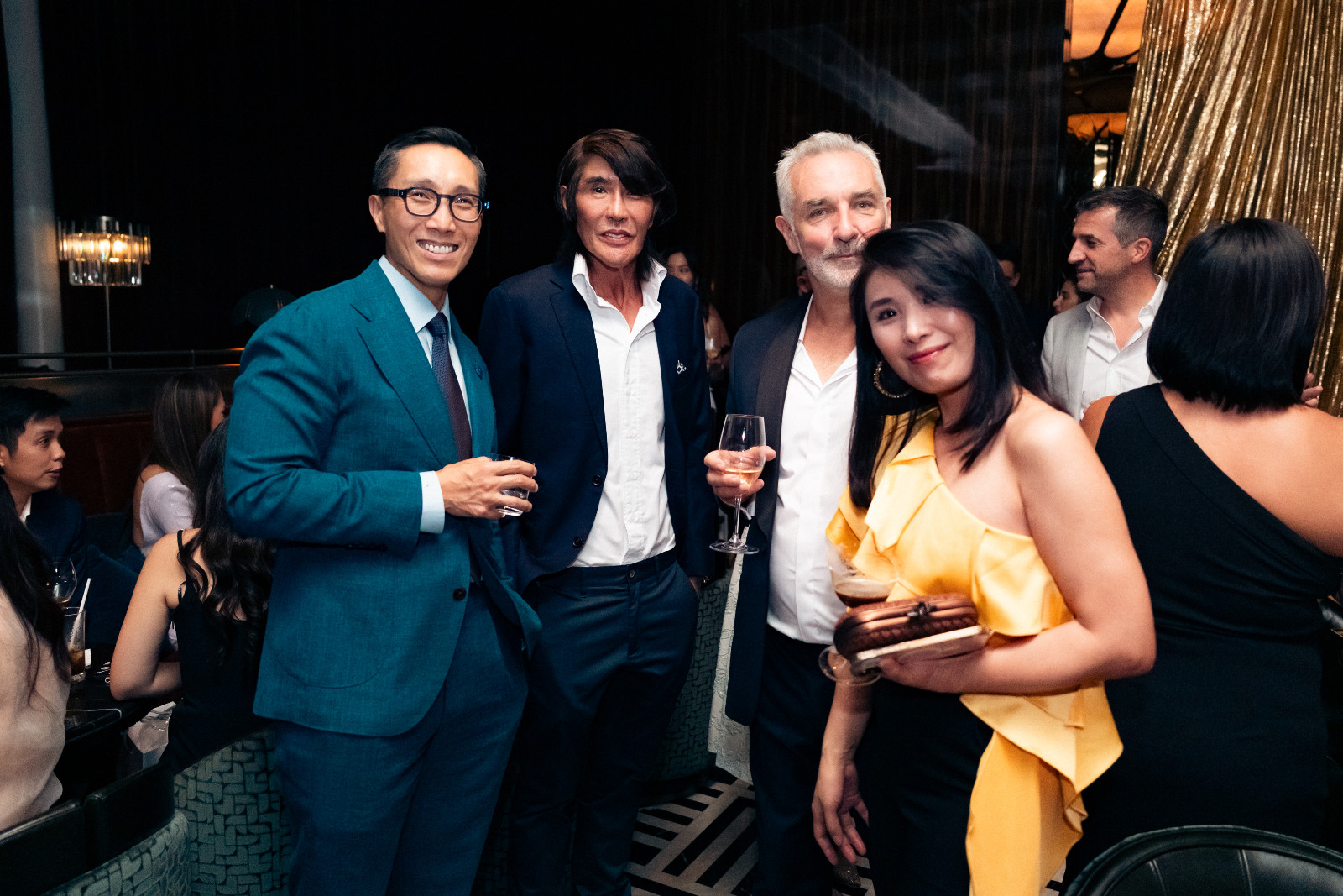 Stephen Luk, Peter Tay, Sean O’Brien and Rebecca Wang