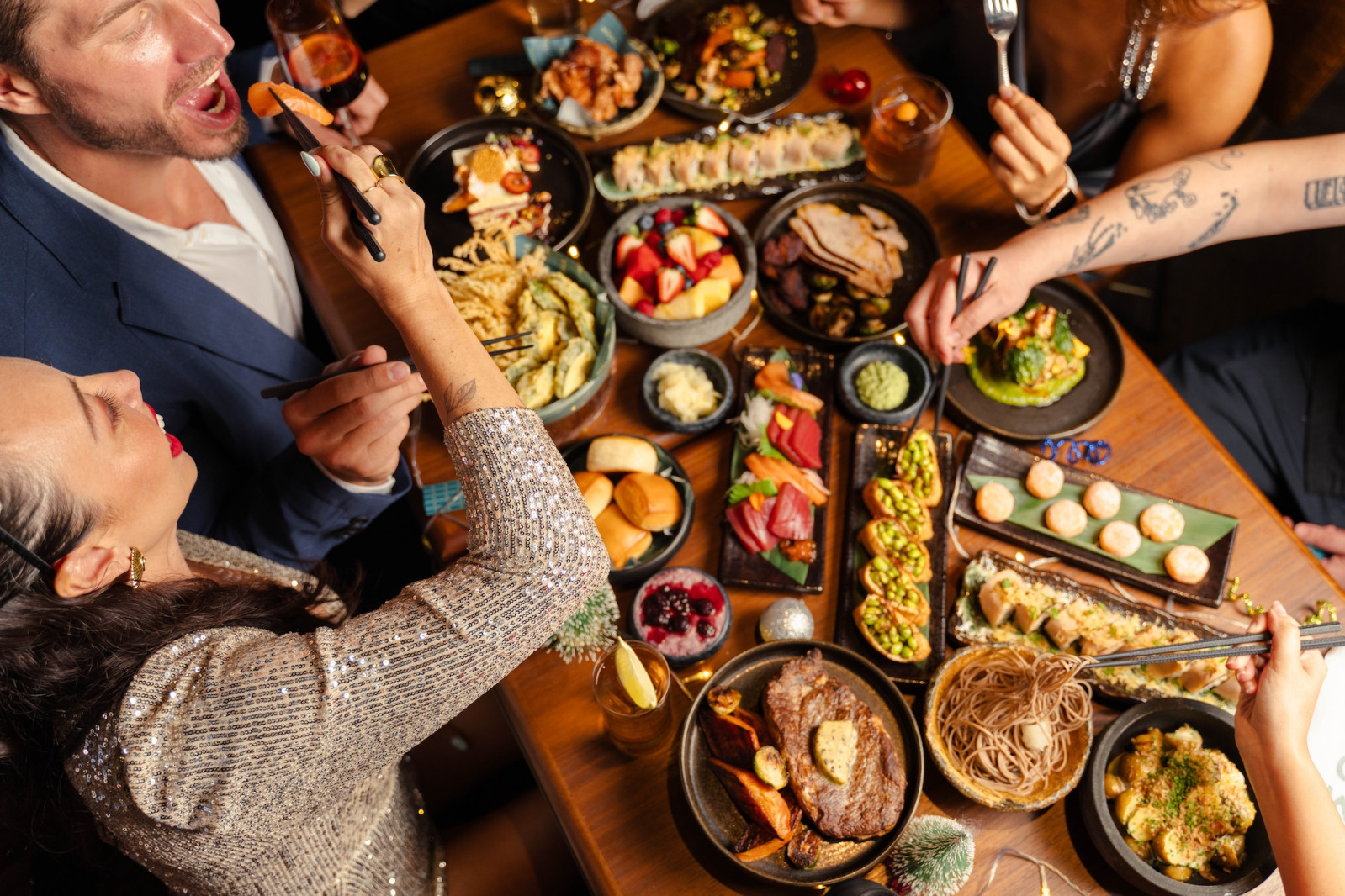 Freeflow izakaya feast at Mōga