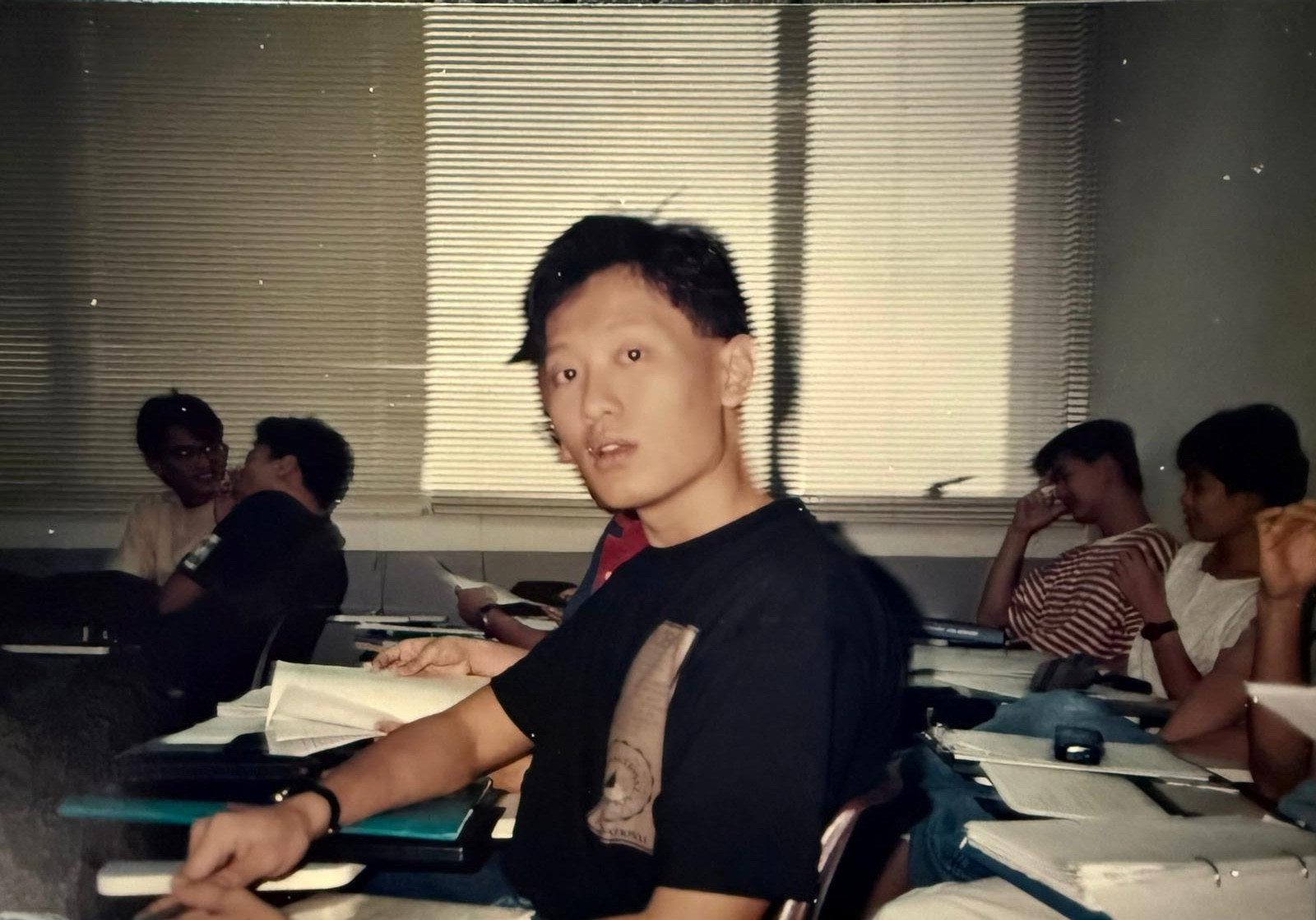 In his first year at Nanyang Technological University Singapore (Photo: Richard Teng)