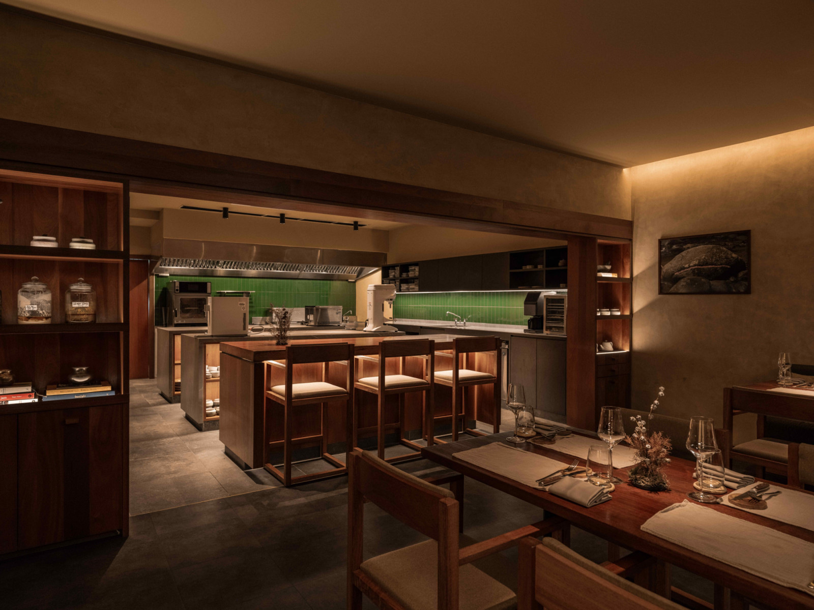 Wunderwall Design presents a deeply tactile interpretation of nature through Terra Dining (Photo: TWJPTO)