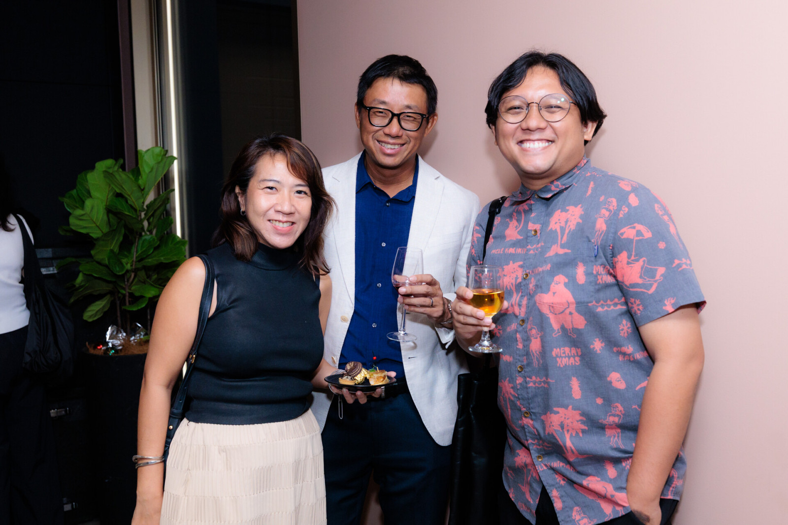 Amanda Pang, Teddy Sun, and Alam Mulyana