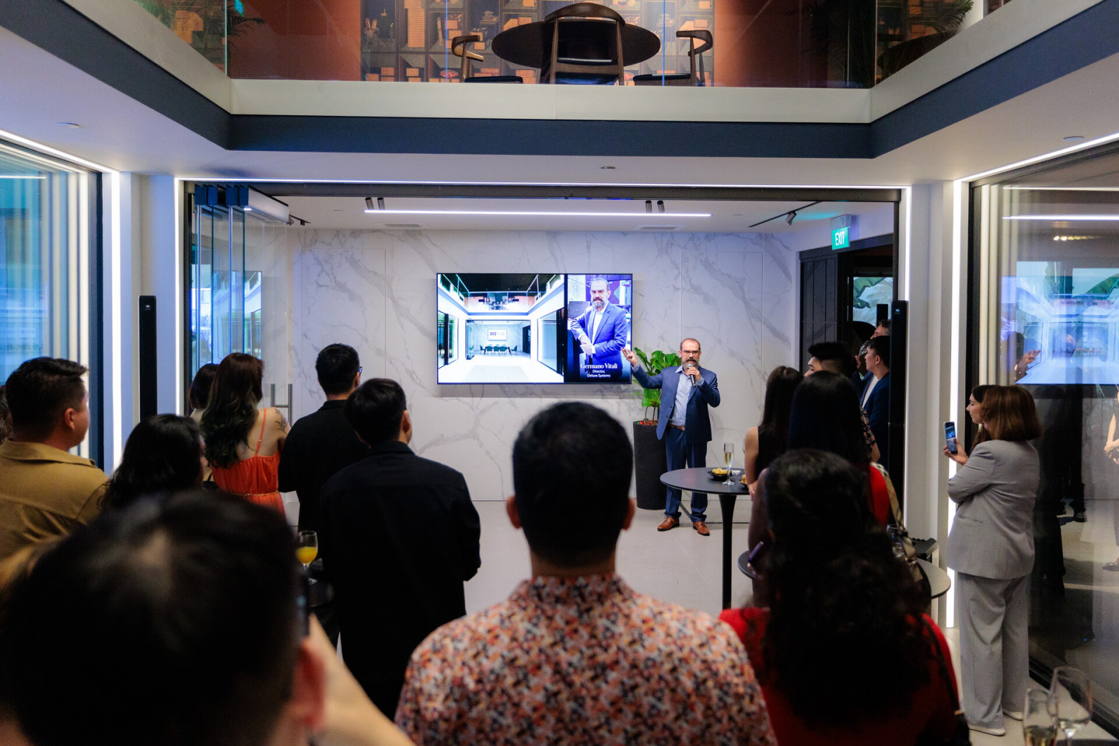 A short brand presentation by Deluxe Systems director Germano Vitali