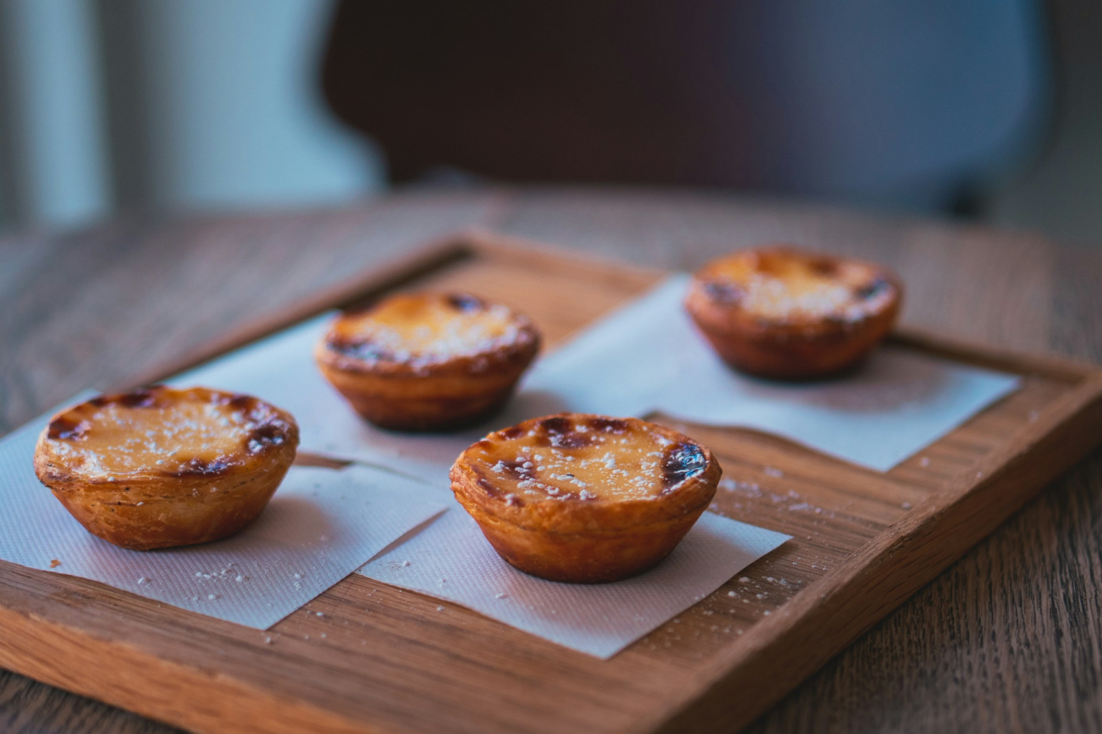 Pastel de nata remains a city icon, with each café offering its own take on the crisp, creamy custard tart (Photo: Eilis Garvey/Unsplash)