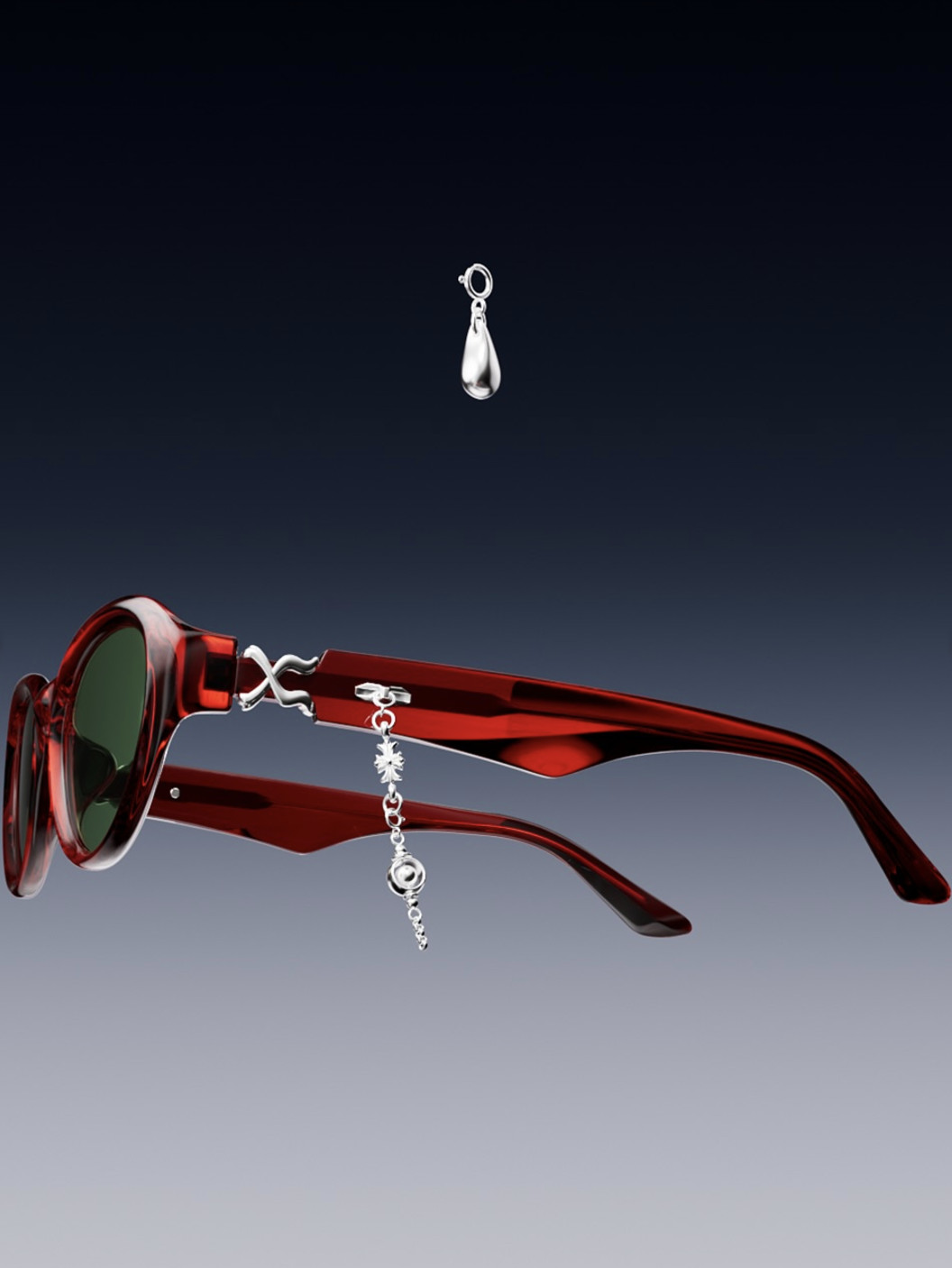 Nuvu x Pot Glasses collaboration involved quirky detachable charms