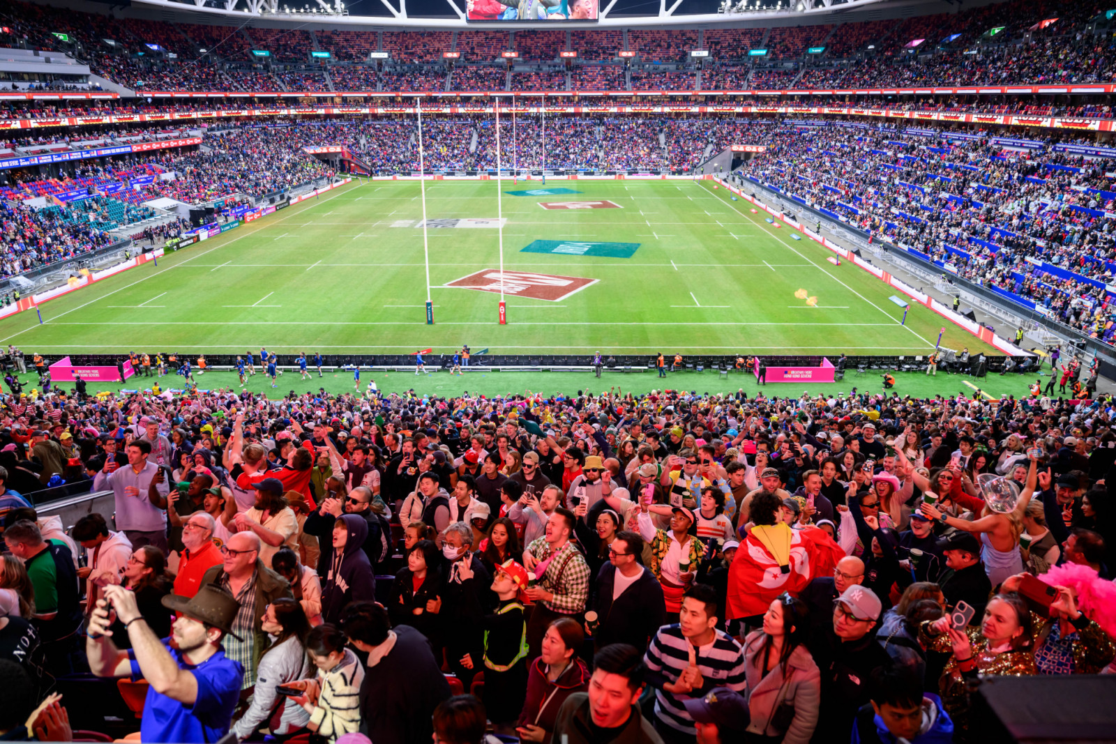 Kaiser Chiefs on the day 3 of the Cathay / HSBC Hong Kong Sevens 2025 at Kai Tak Stadium, Kai Tak Sports Park, Hong Kong SAR, China, on 30 March, 2025.  Photo by Ike Li / ike images