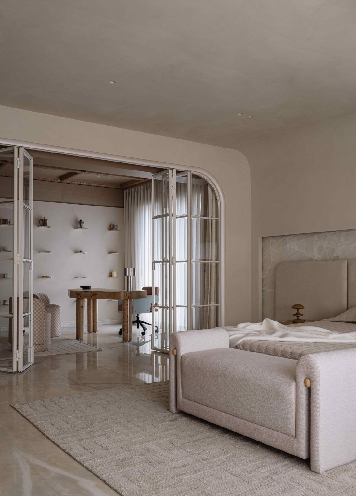 The private study, fondly nicknamed the Jewel Room