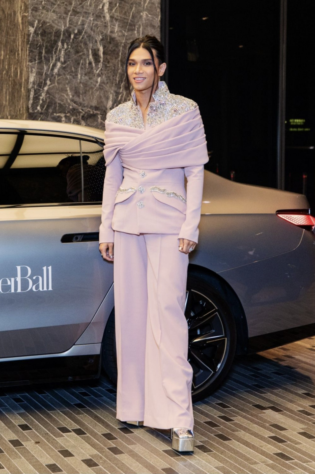 Nazreem Musa in Fizi Woo and Chopard (Tatler Ball 2023)
