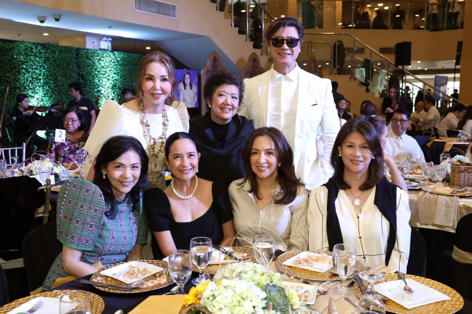 Small Laude, Kaye Tinga, Mia Borromeo, Marissa Concepcion, Lizette Cojuangco